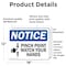 Signmission Safety Culture Sign, 18 in Width, Vinyl Decal, Rectangle OS-2PACK-NS-D-1218-L-17300 - alternate 2